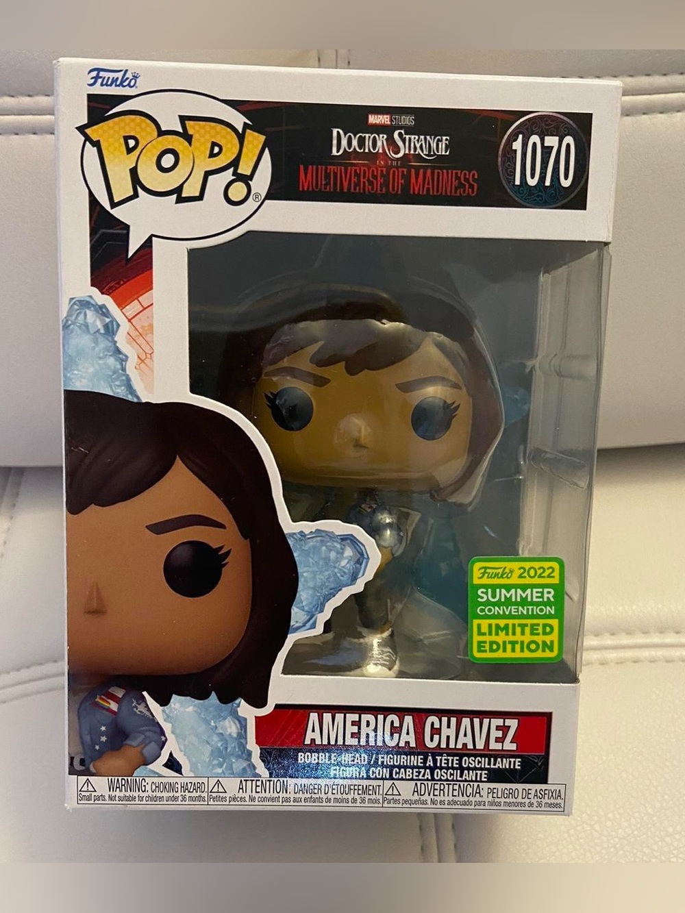 America Chavez Doctor Strange 2022 Summer Convention Limited Edition Funko 1070